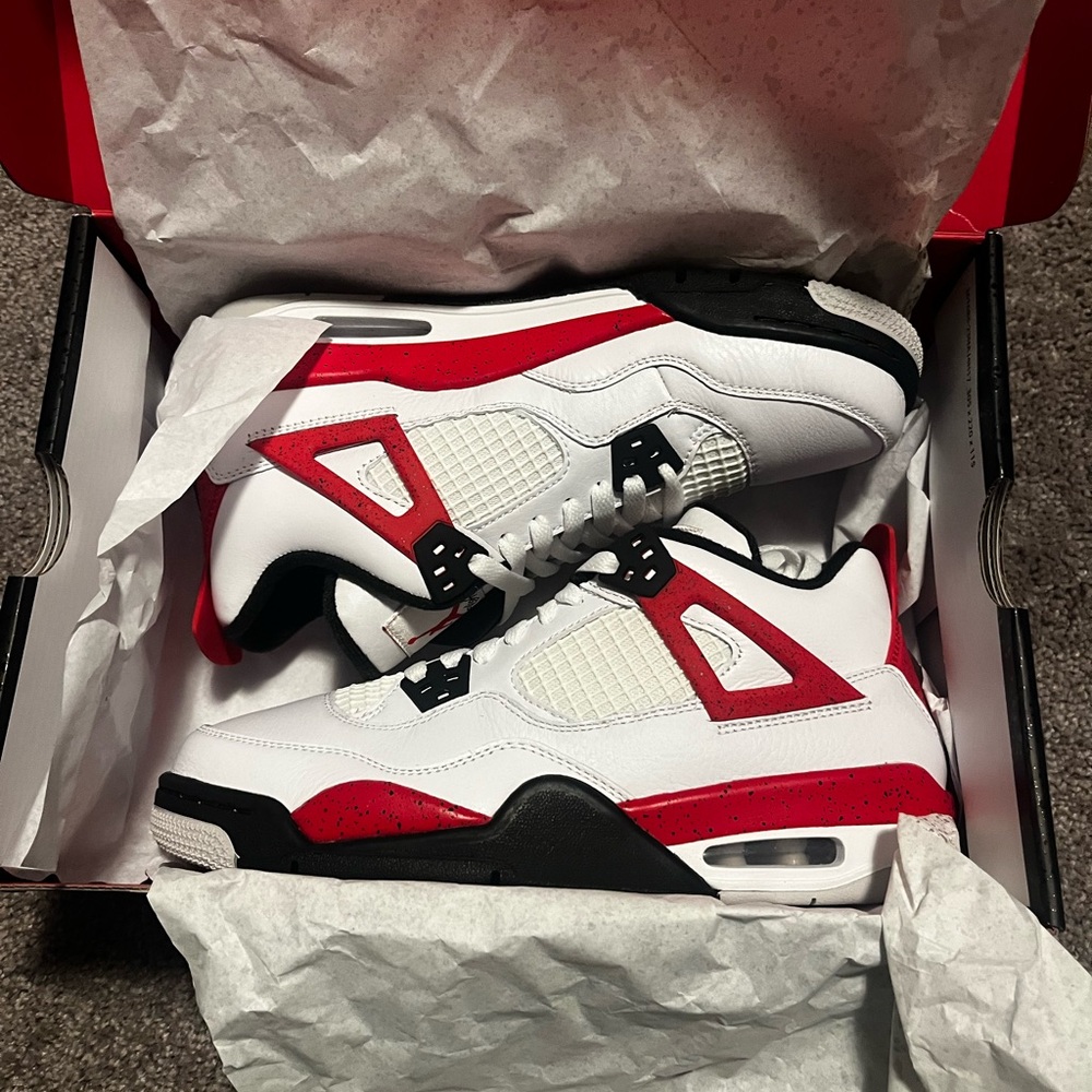Jordan Red Cement 4s